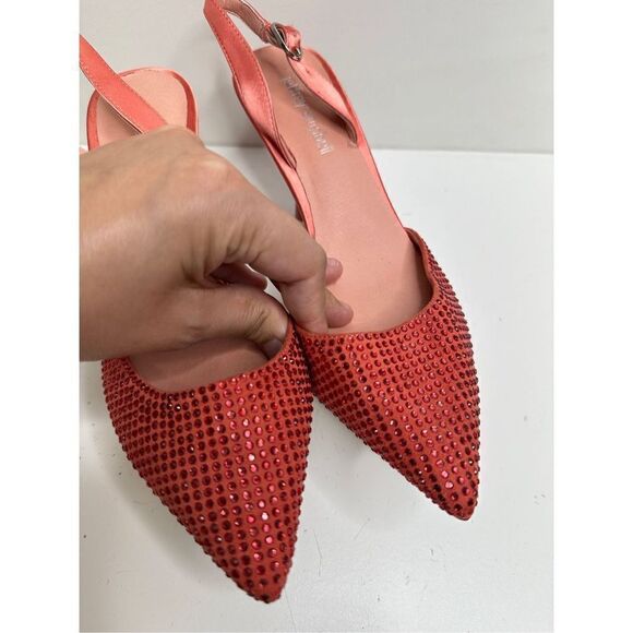 Jeffrey Campbell Pumps Womens Size 6 Slingback Pointed Toe in Rose - Picture 8 of 10